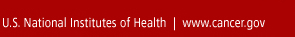 Logo: U.S. National Institutes of Health | www.cancer.gov